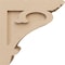 Ekena Millwork 6"W x 12"D x 12"H Classic Mayflower Rough Cedar Woodgrain TimberThane Corbel, Primed Tan CORUR06X12X12MAYRCPR - alternate 4